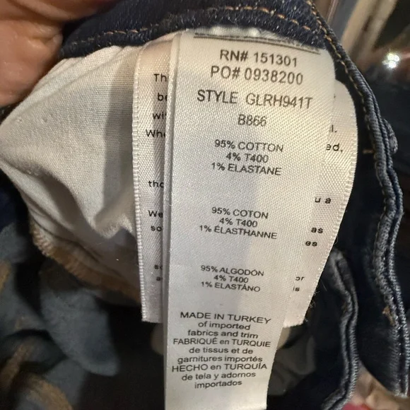 Good American Dark Blue High-Rise Skinny Jeans - Picture 5 of 8